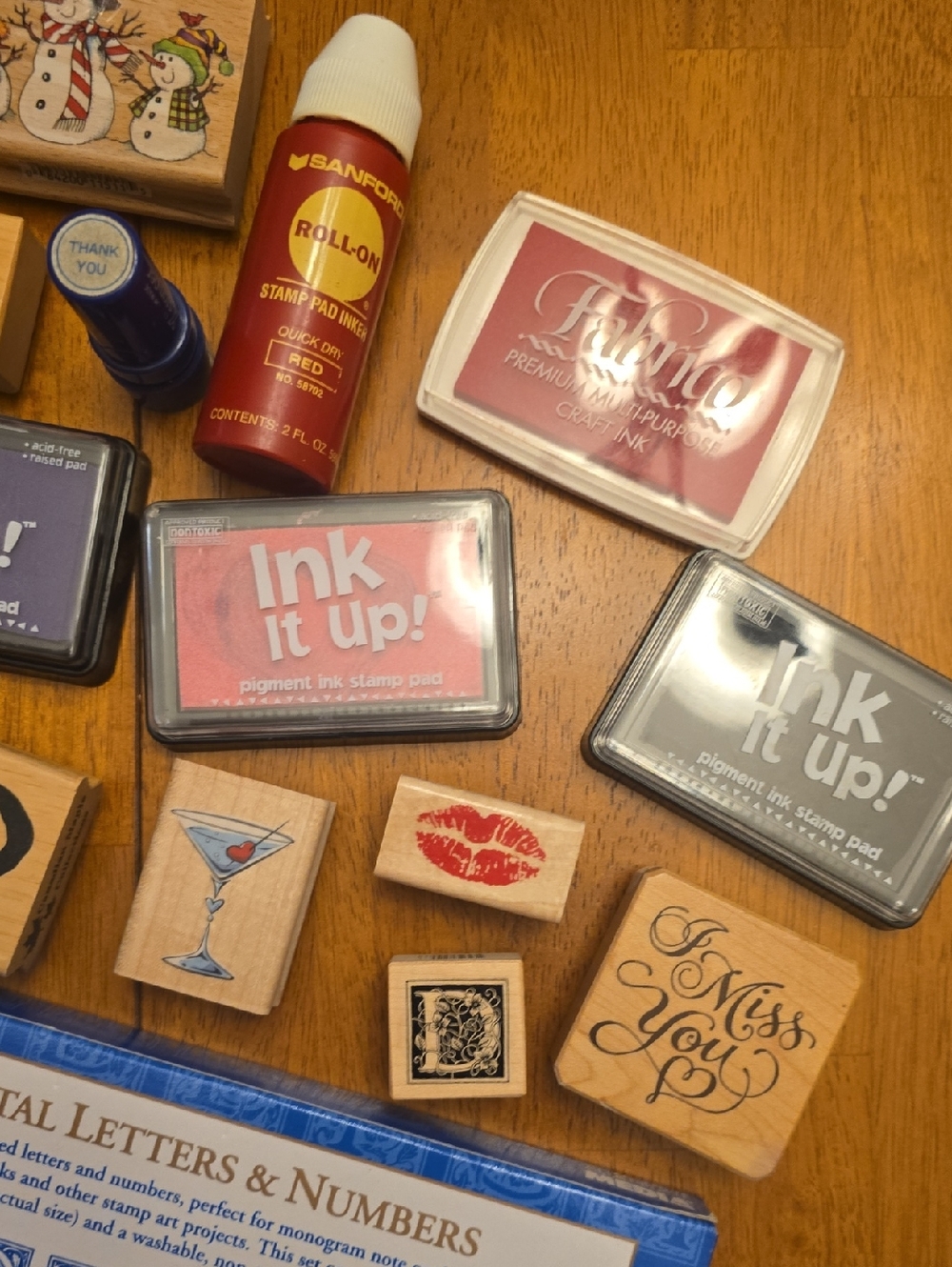 Assorted Rubber Stamps & Letters Set - Picture 2 of 5